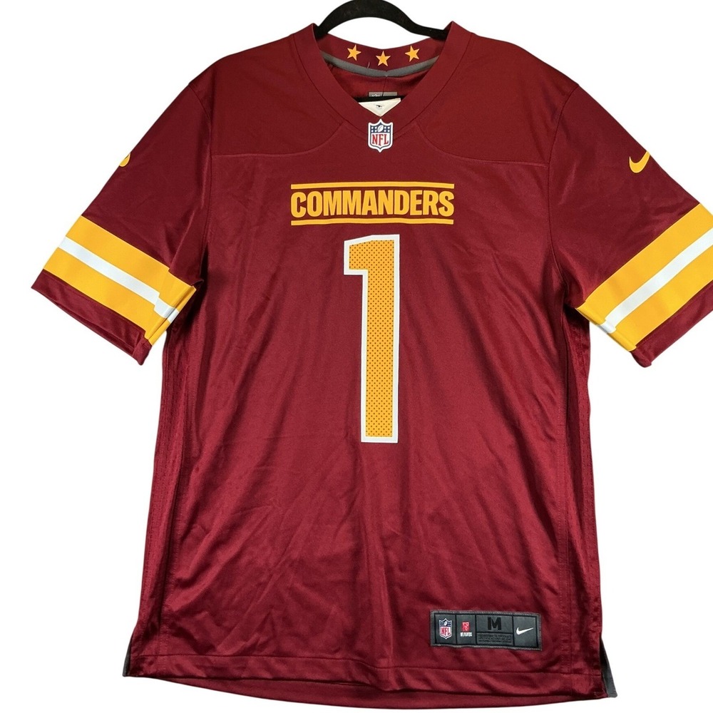 Nike Washington Commanders Jahan‎ Dotson #1 NFL On Field Jersey Men's M NWT